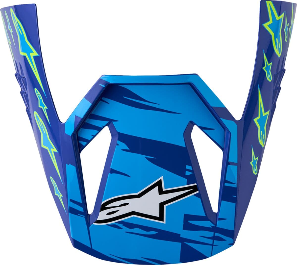 Alpinestars Visor Youth S-M3 Falcon Blau/Schwarz/Pk