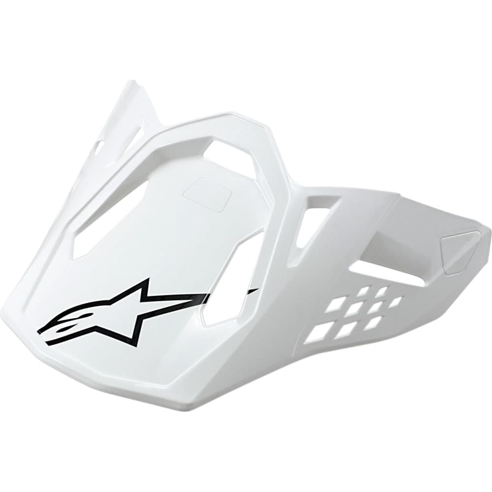 Alpinestars Visor Sm10/Sm8 Weiß glänzend