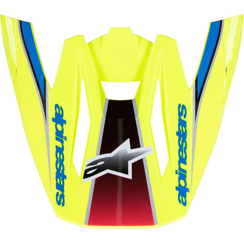 Alpinestars Helmklep Sm5 Sail Geel/Blauw
