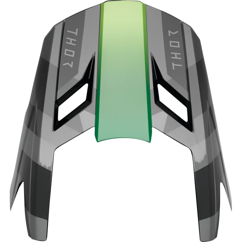 Thor Helmklep Kit Fleet Camber Zwart/Groen