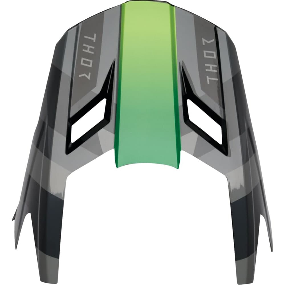 Thor Helmklep Kit Jeugd Fleet Camber B Zwart/Groen
