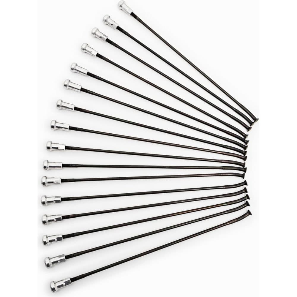 Kite Spokes 19 Fr Schwarz/Si 16pc