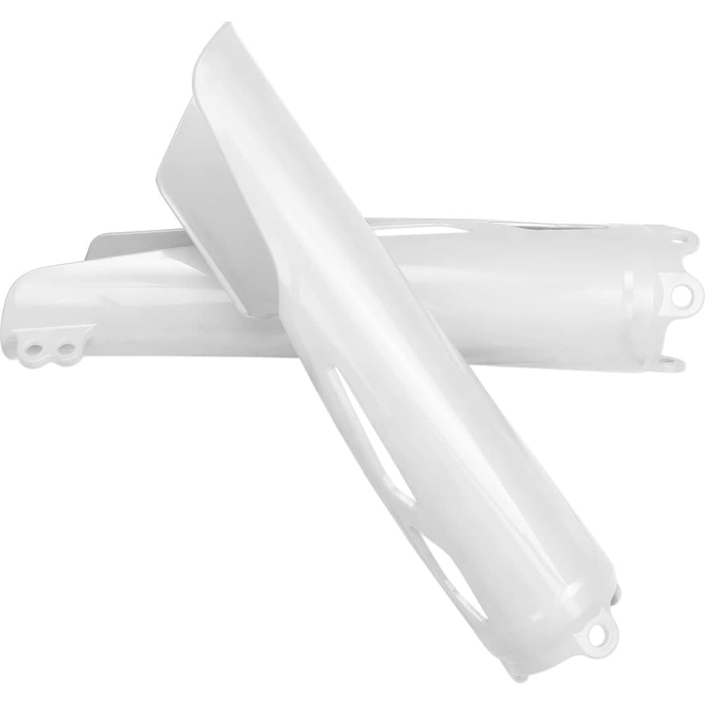 UFO Fork Covers Crf R/Rx 19- Blanc