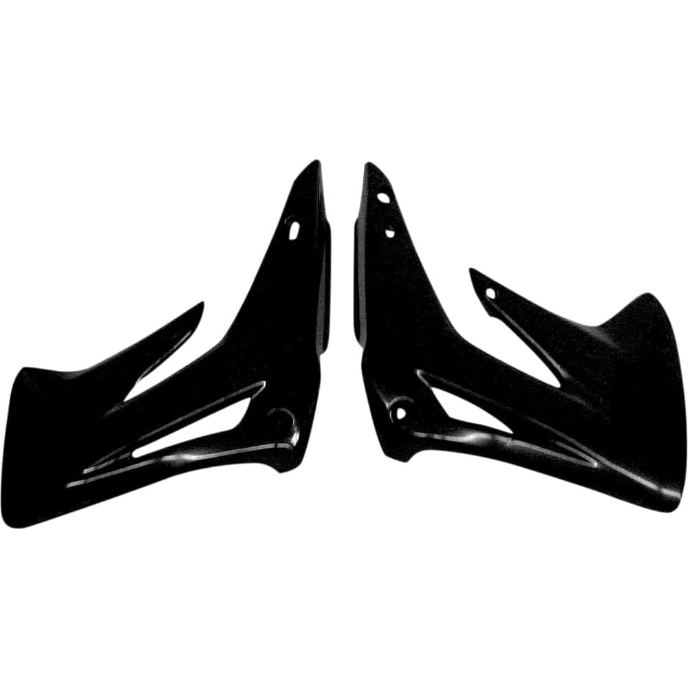 UFO Radiator Covers Cr85 03-07 Bla