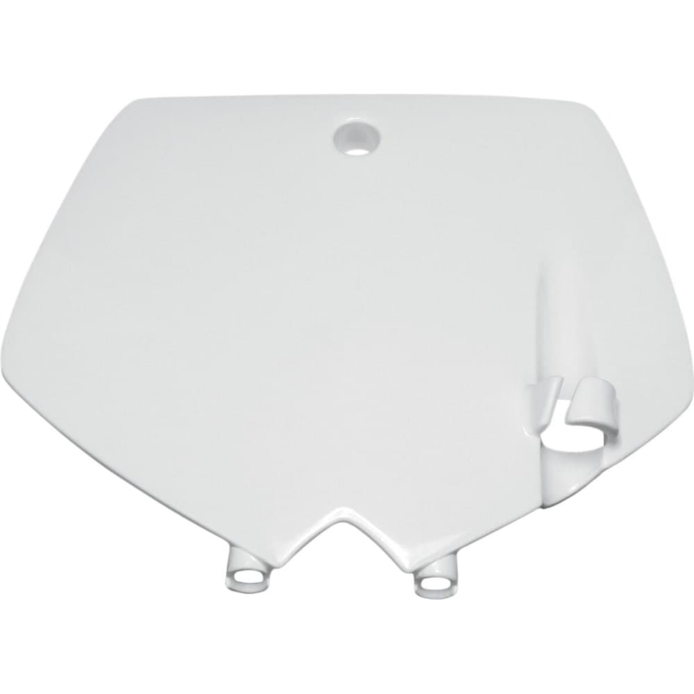 UFO Plate # Voor Ktm65 Wit