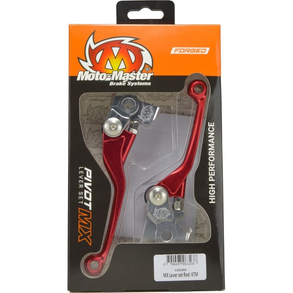 Moto-Master Pivot Lever Set Rouge