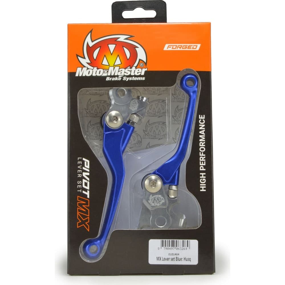Moto-Master Pivot Lever Set Blue