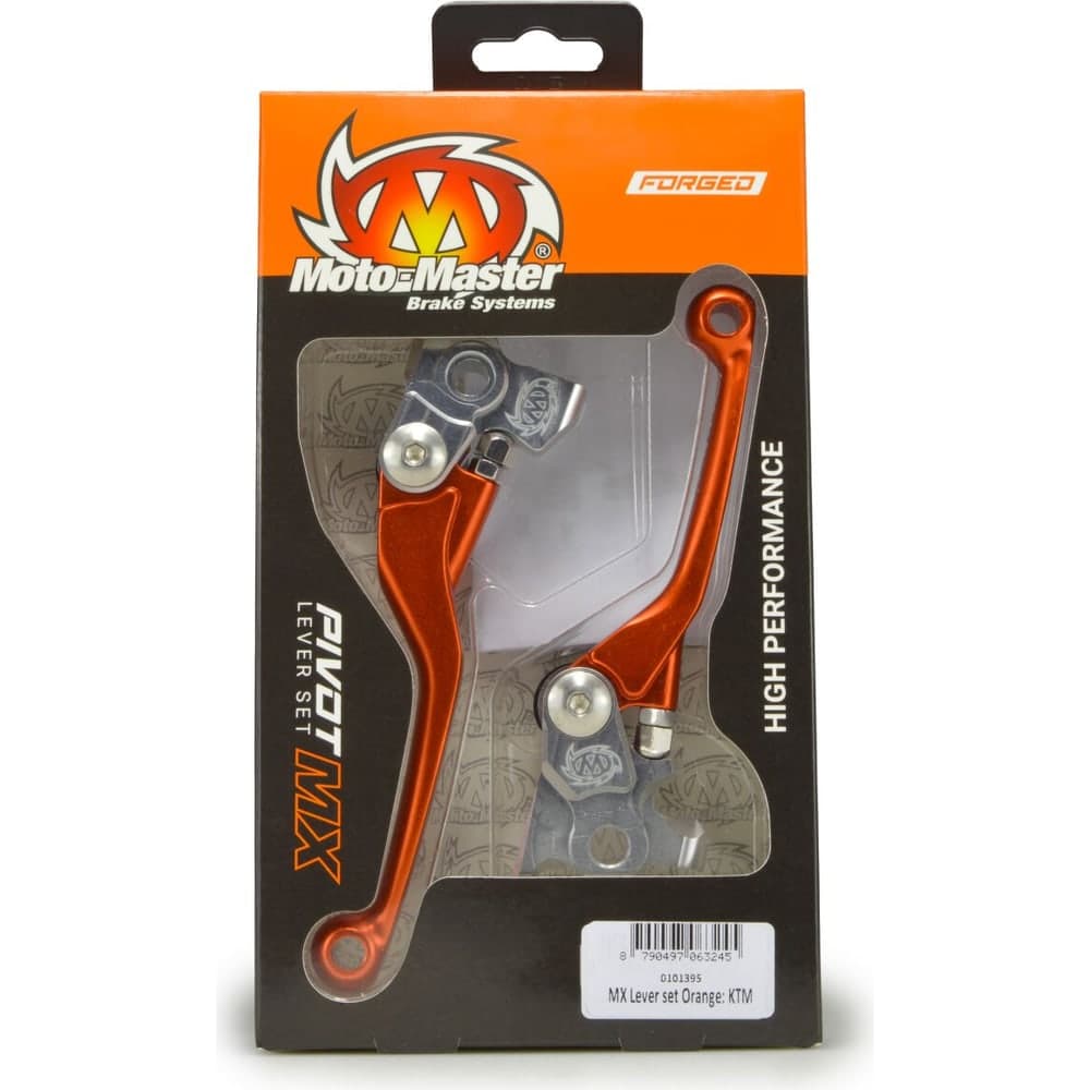 Moto-Master Pivot Lever Set Orange