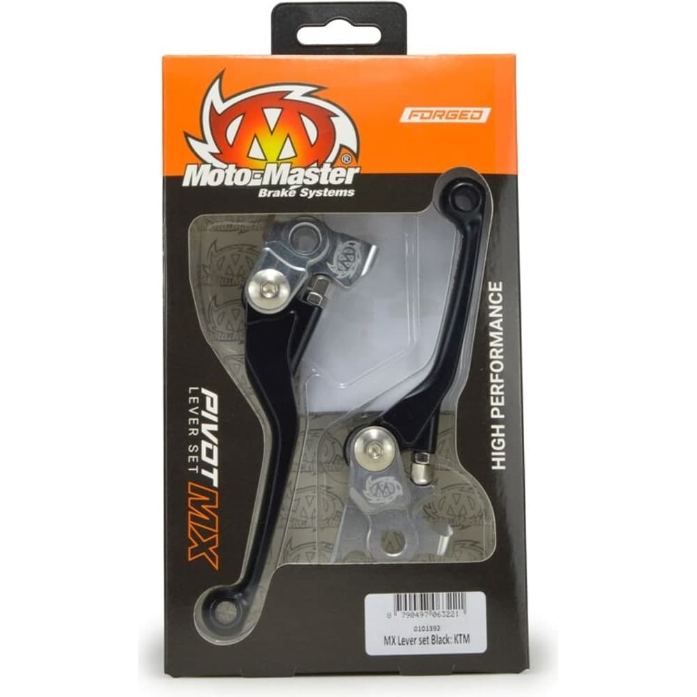 Moto-Master Lever Set Pivot Black Kx450