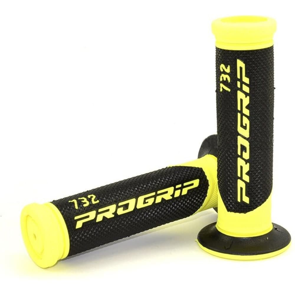 ProGrip Grips732 Schwarz/Fl Ye Opn End