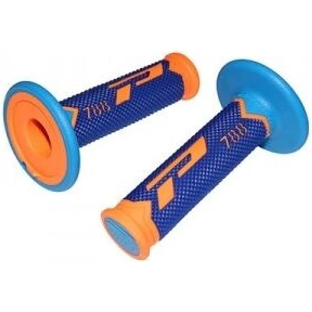 Blauw/Fluorescent Oranje