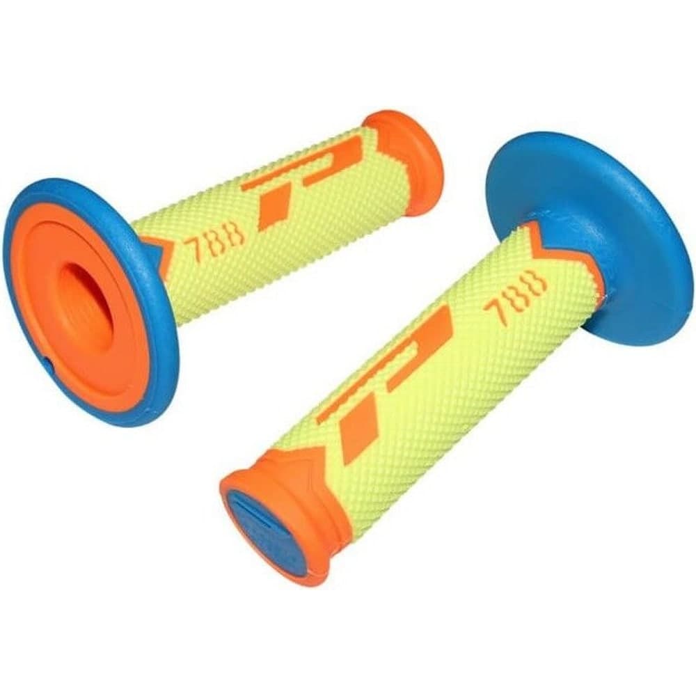 Blauw/Fluorescent Oranje/Fluorescent Geel