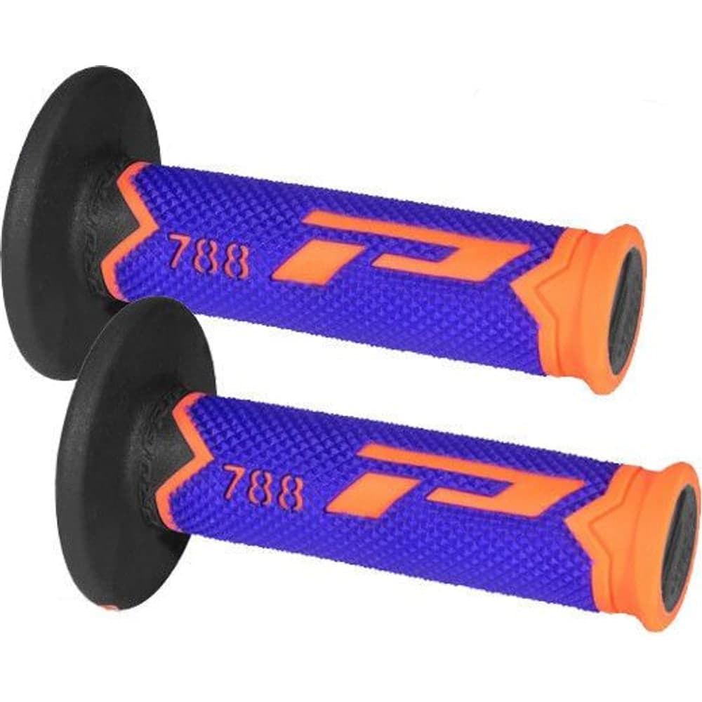 Zwart/Blauw/Fluorescent Oranje