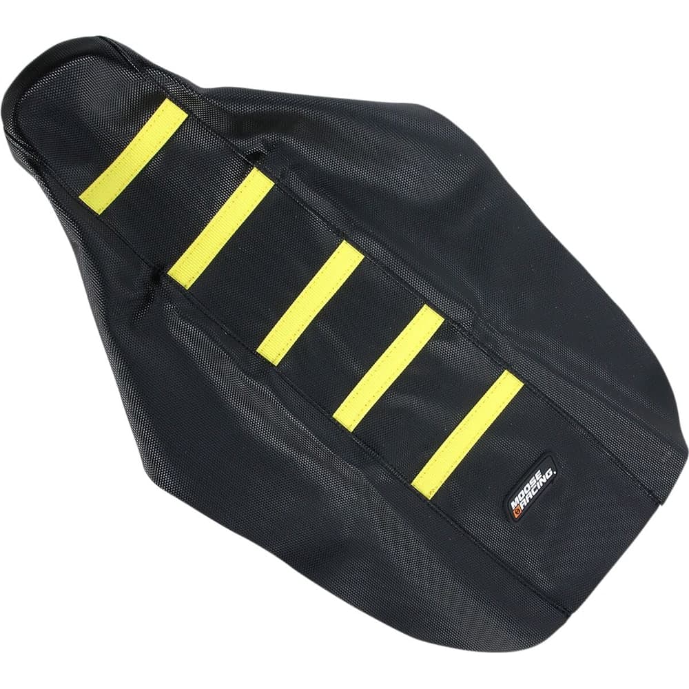 Moose Racing Seat Cover Ribbed Suzuki Jaune