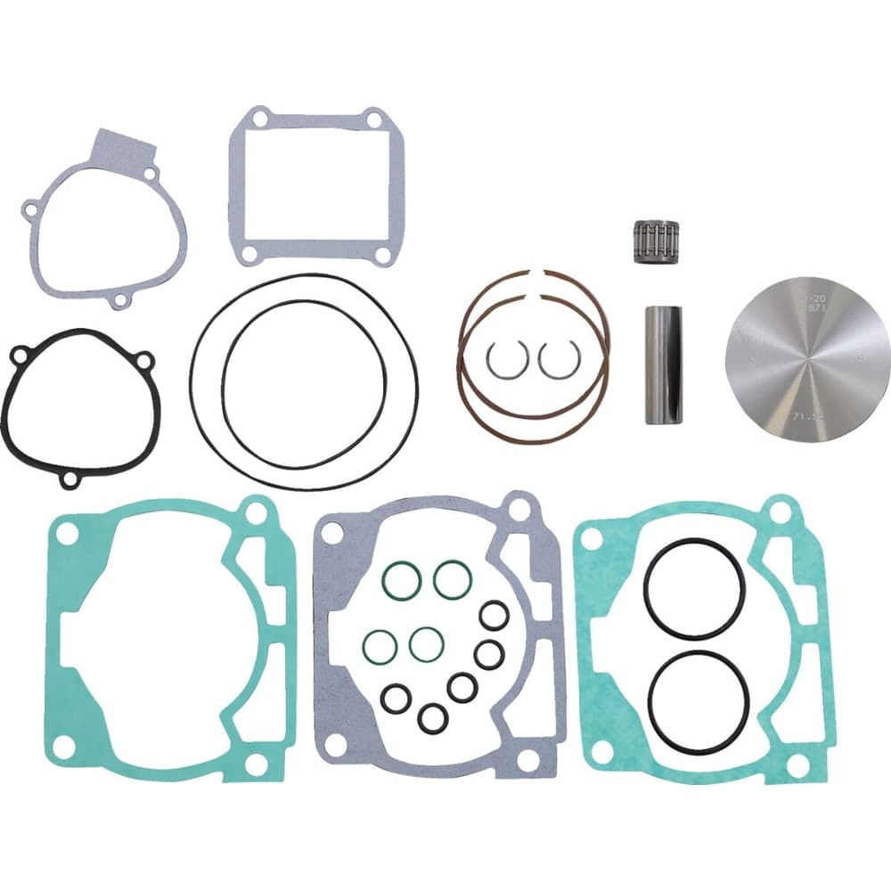 Vertex Piston Kit+Top End Gaskets Exc
