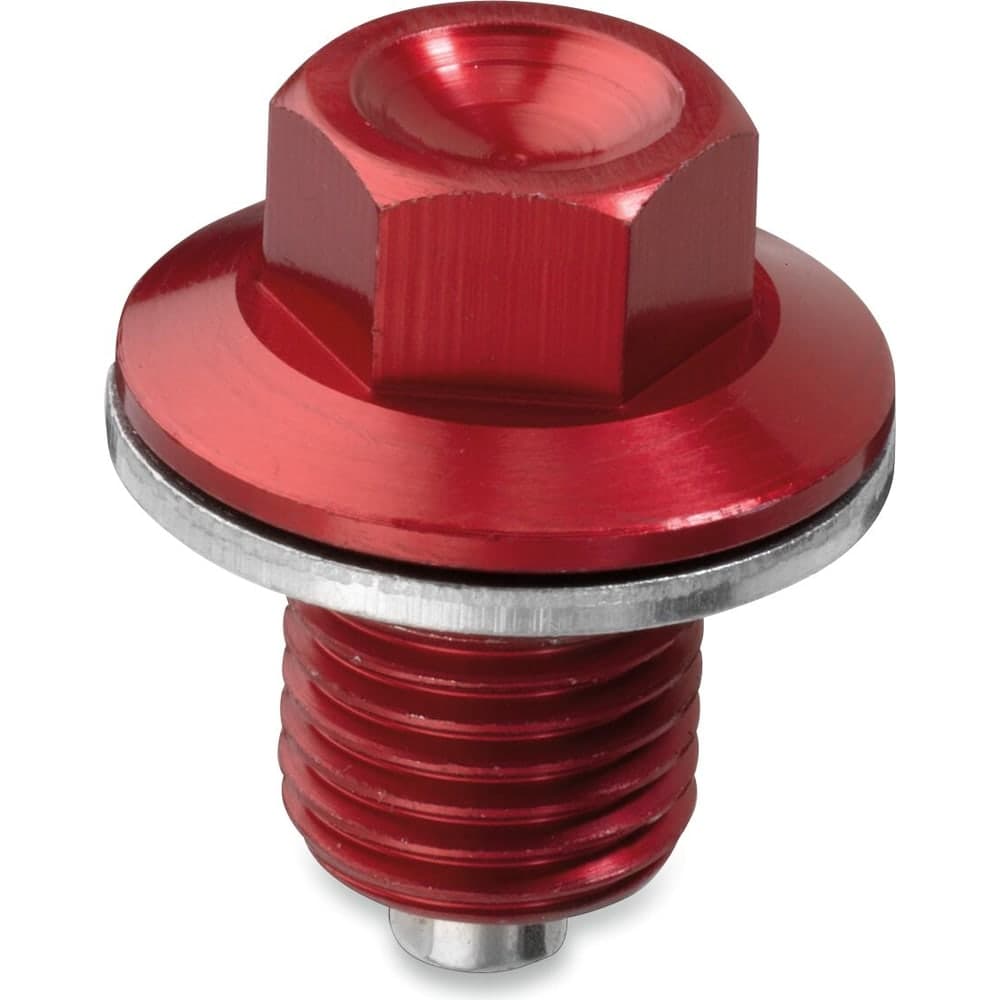 Moose Racing Drain Plug Magnetic Red