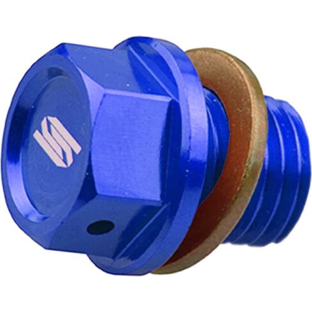 Scar Racing Oil Drain Plug Magnet Blau