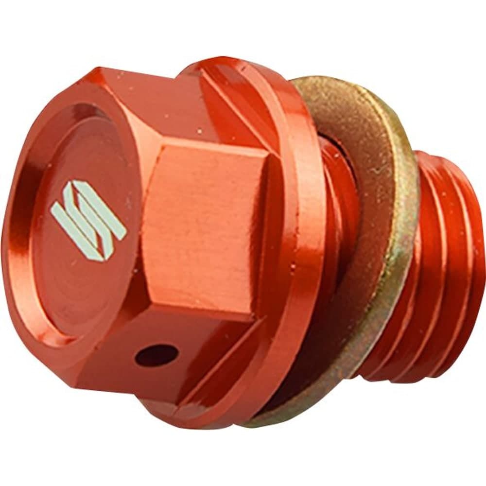 Scar Racing Oil Drain Plug Magnet Orange