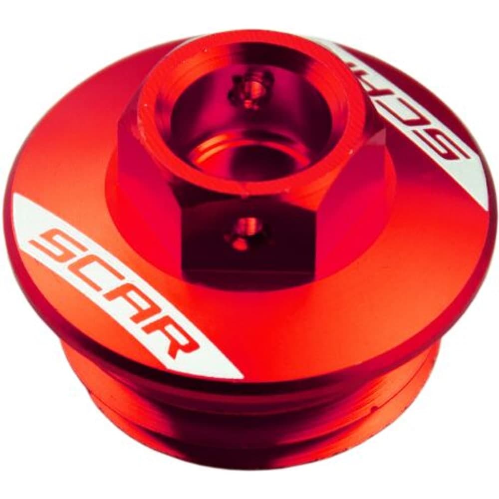 Scar Racing Oil Filler Cap Crf Red