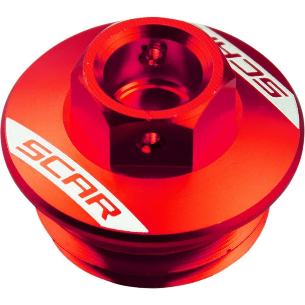 Scar Racing Oil Filler Cap Red