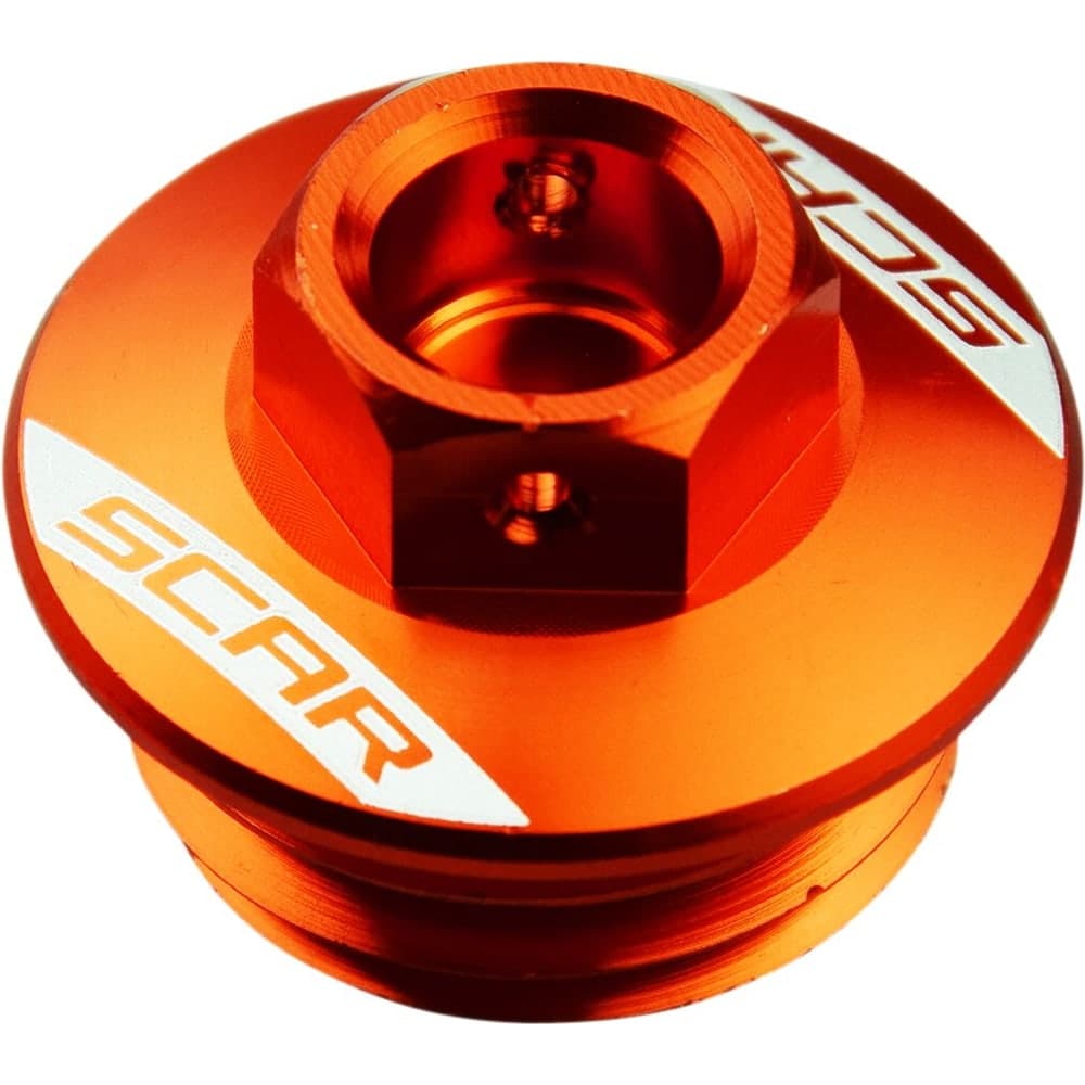 Scar Racing Oil Filler Cap Orange