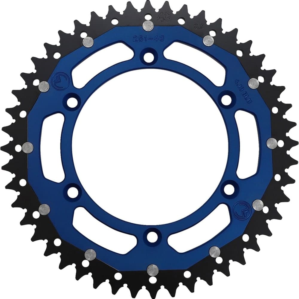 Moose Racing Tandwiel Dual Mse 48 Blauw