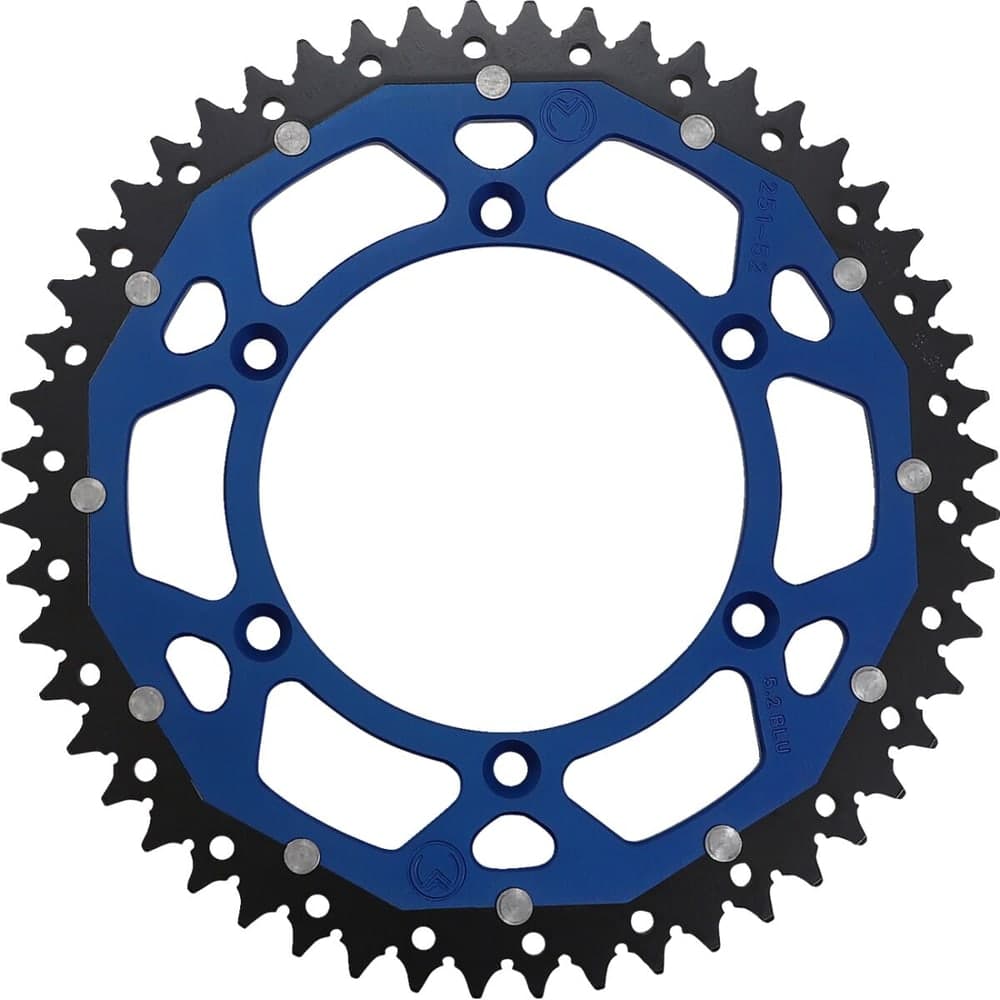 Moose Racing Sprocket Dual Mse 52 Blue