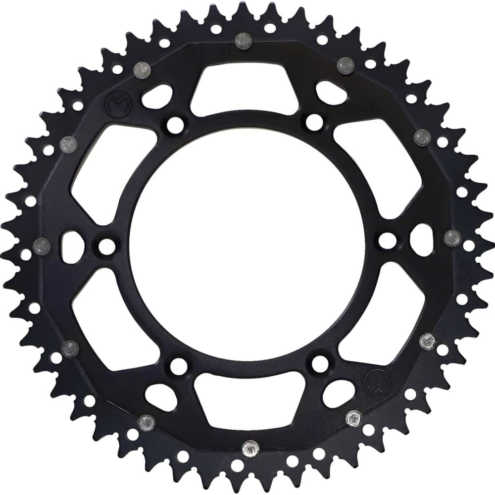 Moose Racing Tandwiel Dual Mse 51 Zwart