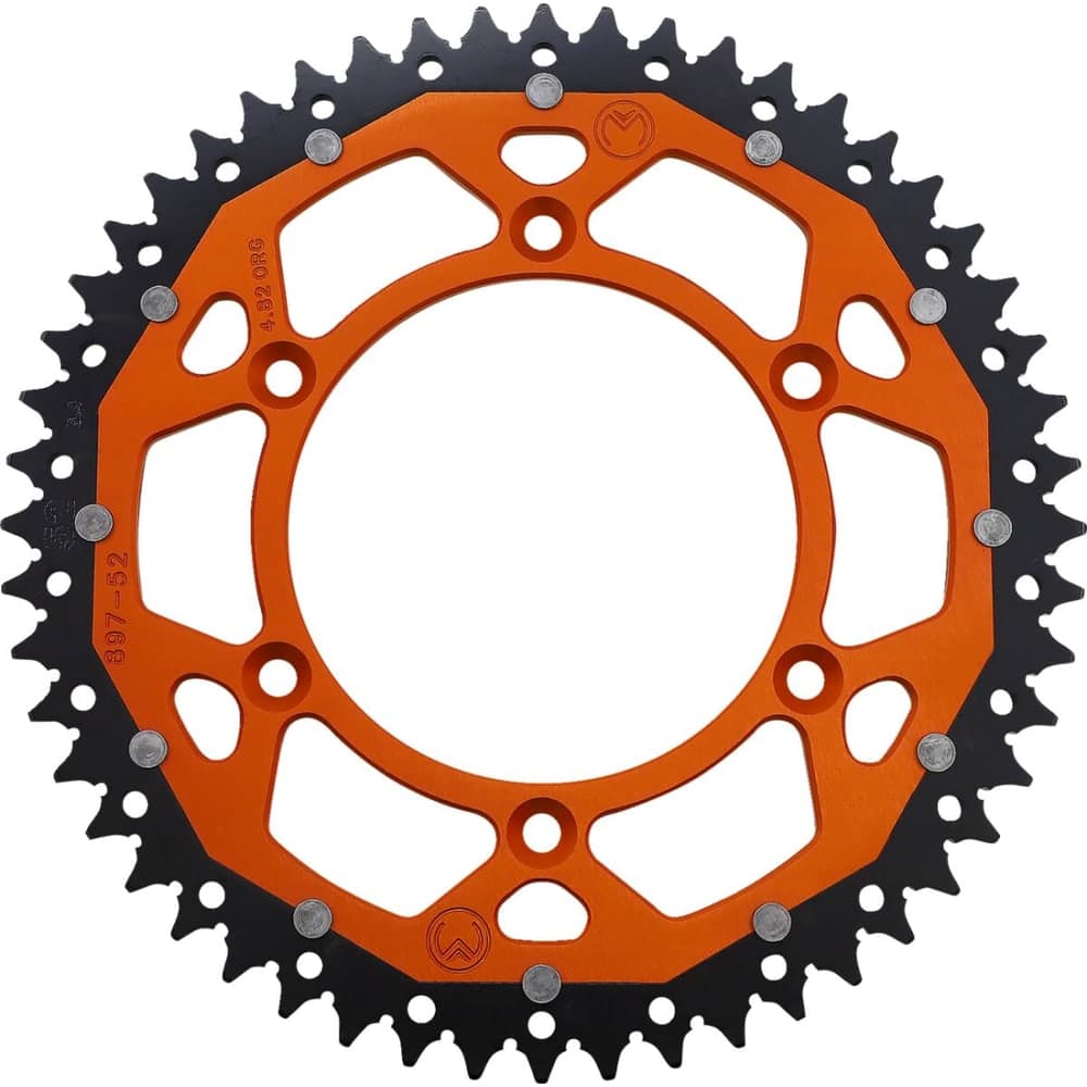 Moose Racing Tandwiel Dual Mse 52 Oranje