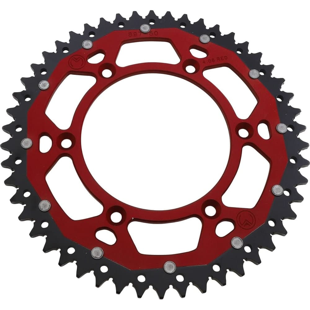 Moose Racing Tandwiel Dual Mse 50 Rood