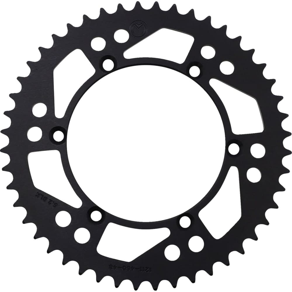 Moose Racing Sprocket Alu Kawasaki 48t Schwarz