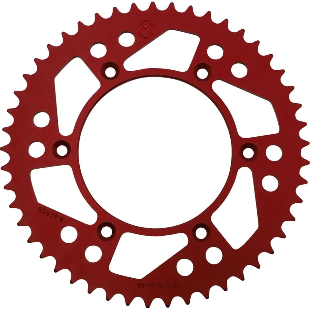 Moose Racing Sprocket Alu Mse Honda 49t Rot