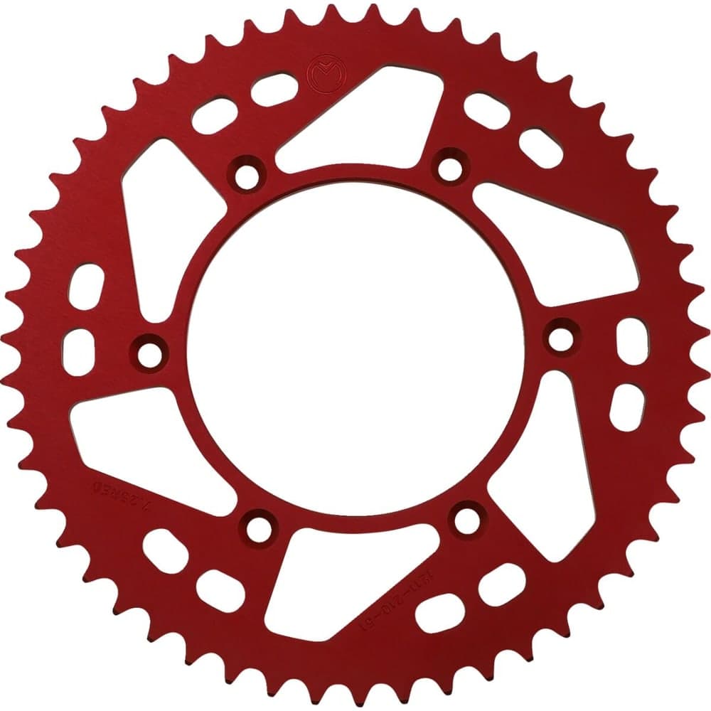 Moose Racing Sprocket Alu Mse Honda 51t Rot