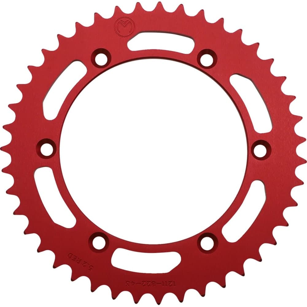 Moose Racing Tandwiel Aluminium Gas 43t Red