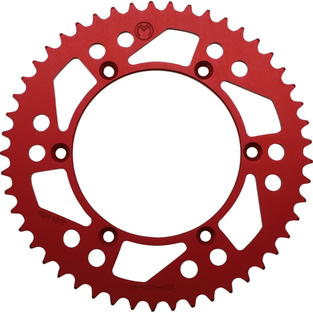 Moose Racing Sprocket Alu Mse Husqvarna 49t Rot