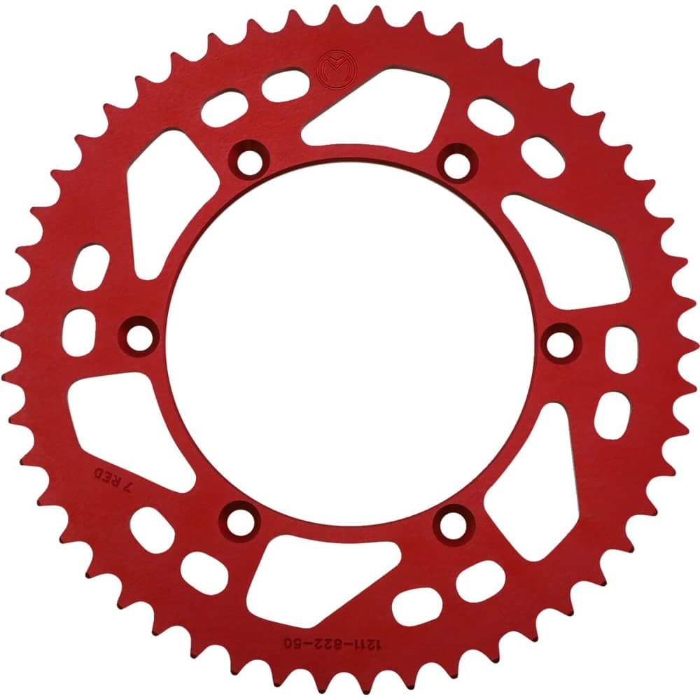 Moose Racing Sprocket Alu Mse Husqvarna 50t Rot