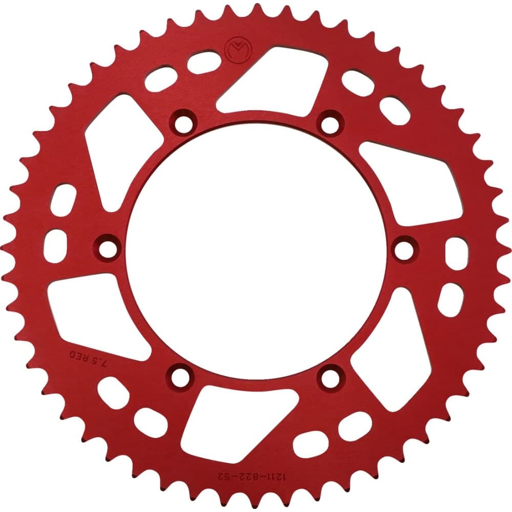 Moose Racing Sprocket Alu Mse Husqvarna 52t Rot