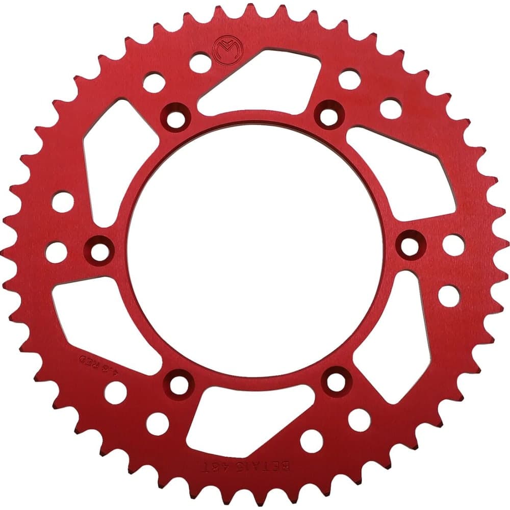 Moose Racing Tandwiel Aluminium Mse Beta 48t Rood