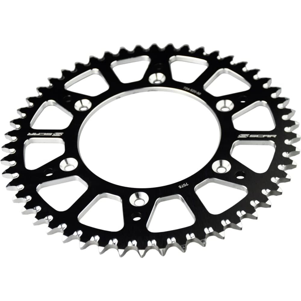 Scar Racing Tandwiel Achter Aluminium Sx65 48t Zwart