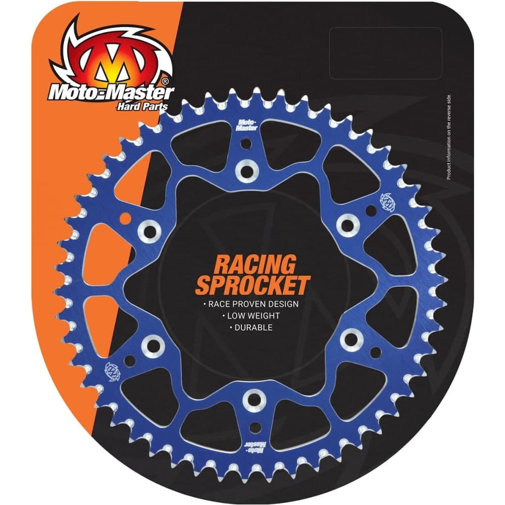 Moto-Master Sprocket Aluminium Blau 415