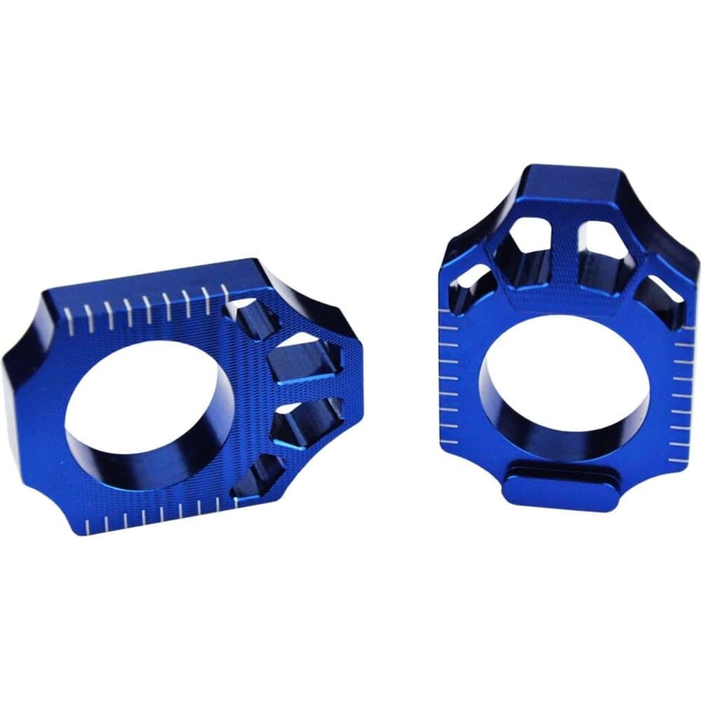 Scar Racing Axle Block Yamaha Blauw