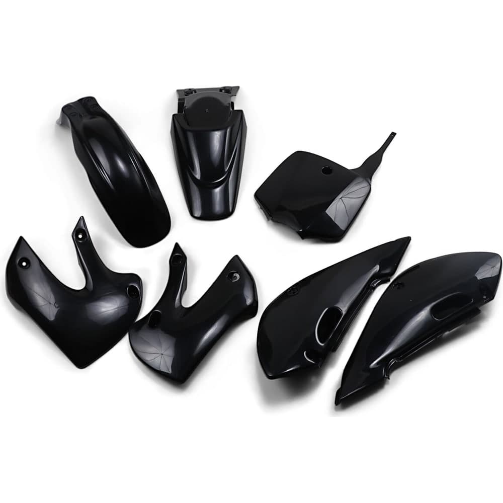 UFO Body Kit Klx110 01-09 Black