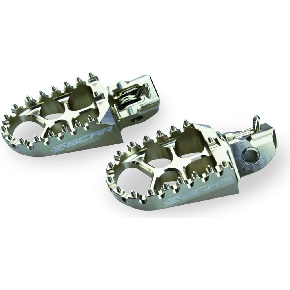 Scar Racing Footpegs Evo Sx85 18- Zilver