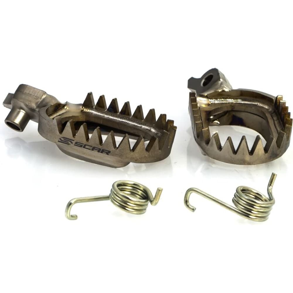 Scar Racing Footpegs Mud Titanium Yzf250