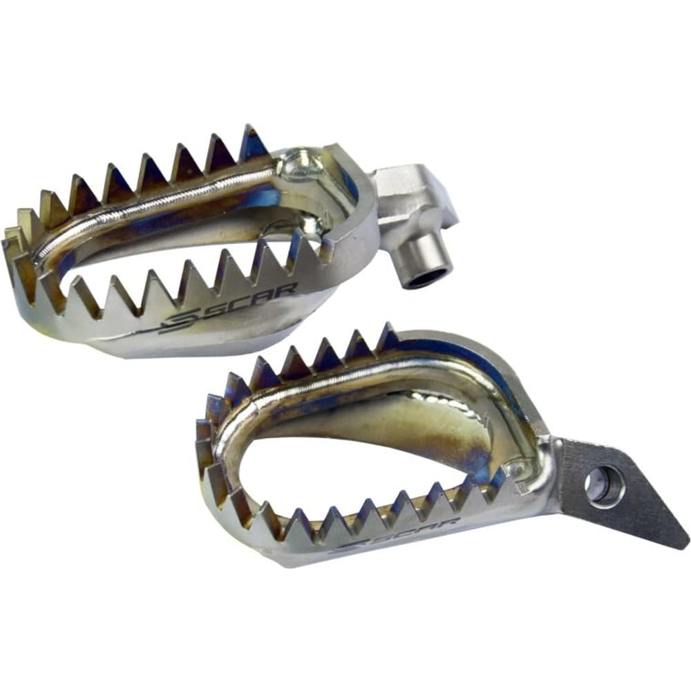 Scar Racing Footpegs Titanium Scar Ducati
