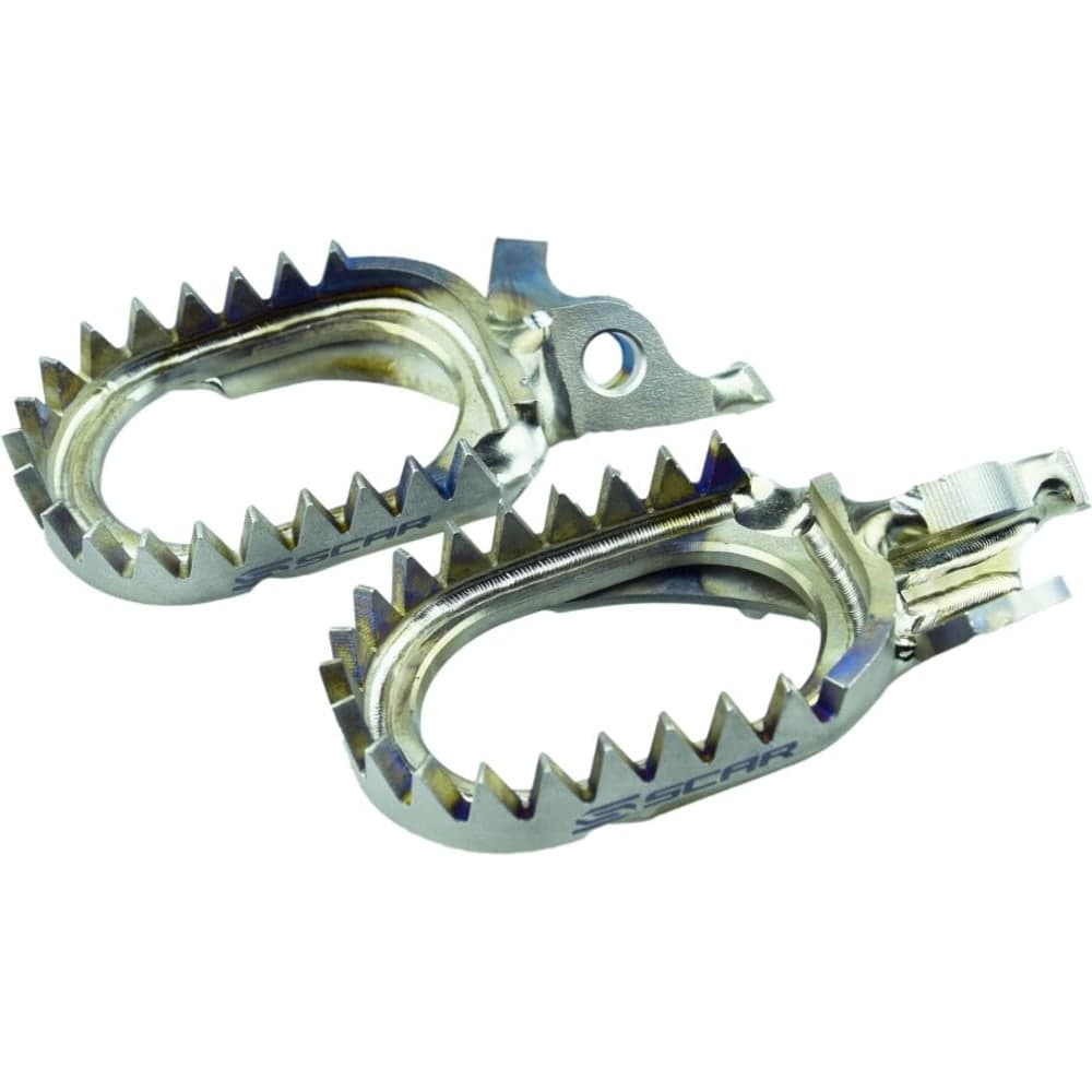 Scar Racing Footpegs Mud Titanium Cr/Crf