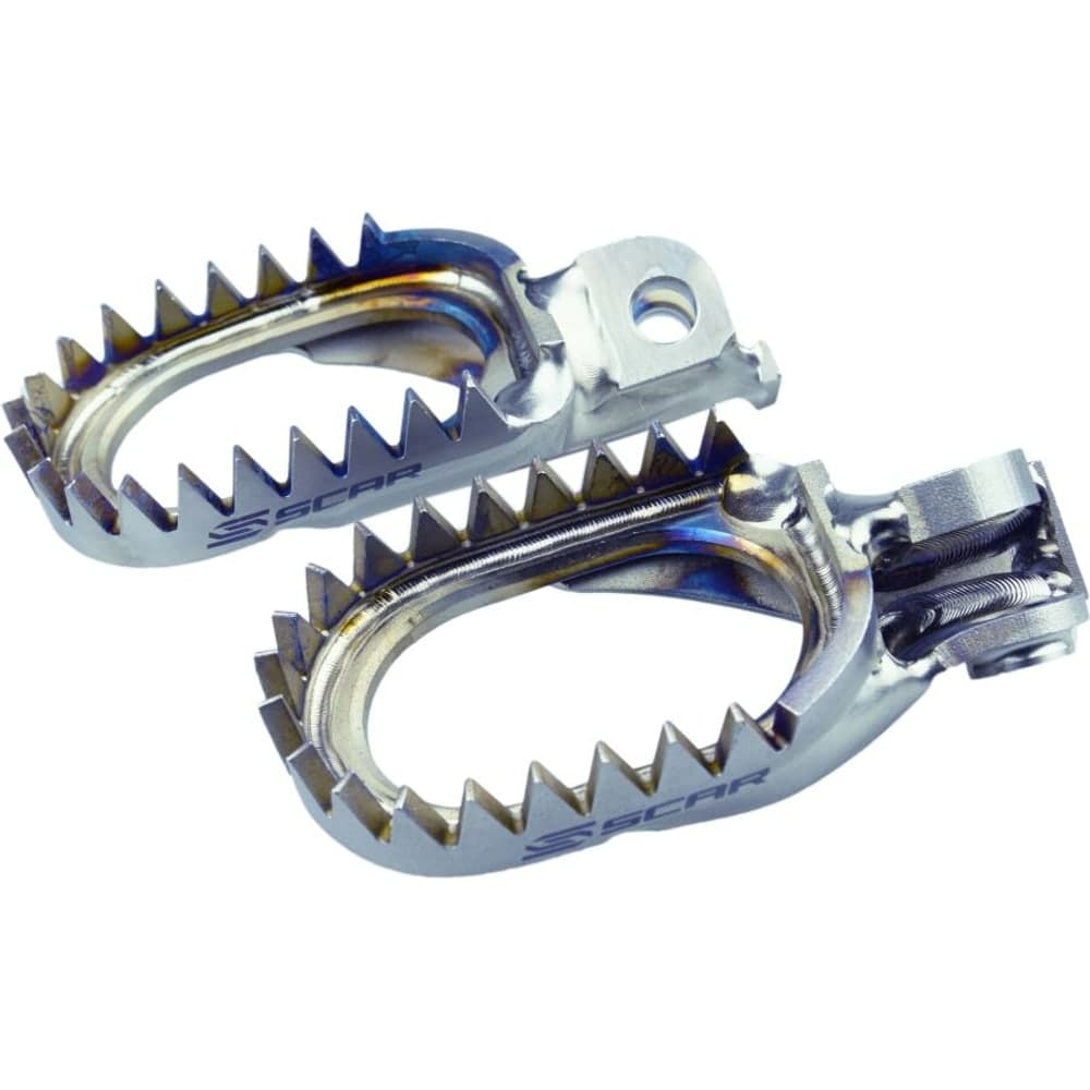 Scar Racing Footpegs Mud Titanium Ktm/Husqvarna