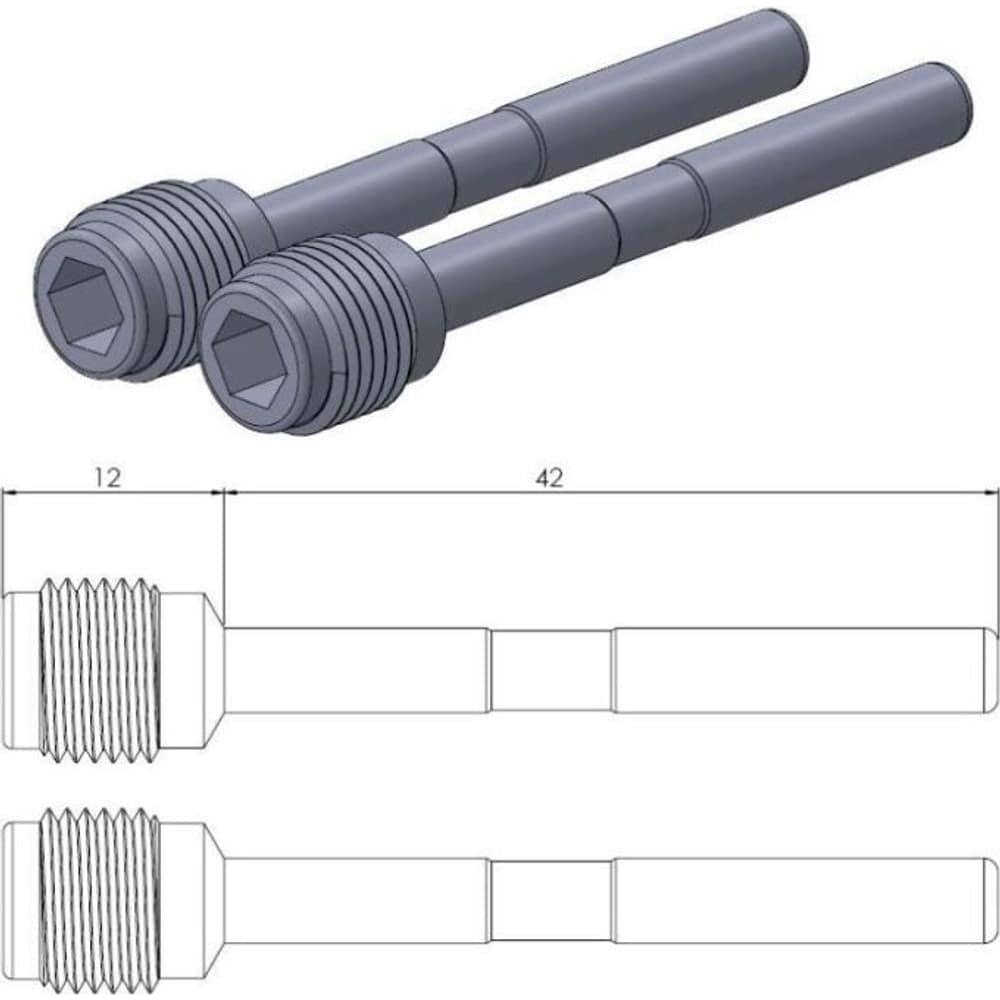 Moto-Master Brake Pad Pin