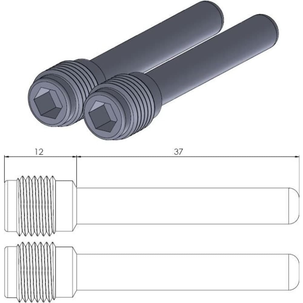 Moto-Master Brake Pad Pin