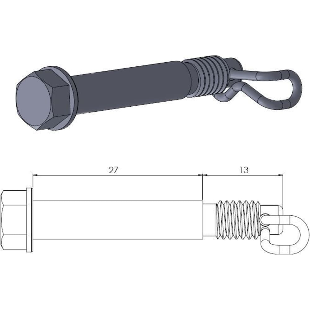 Moto-Master Remblok Pin